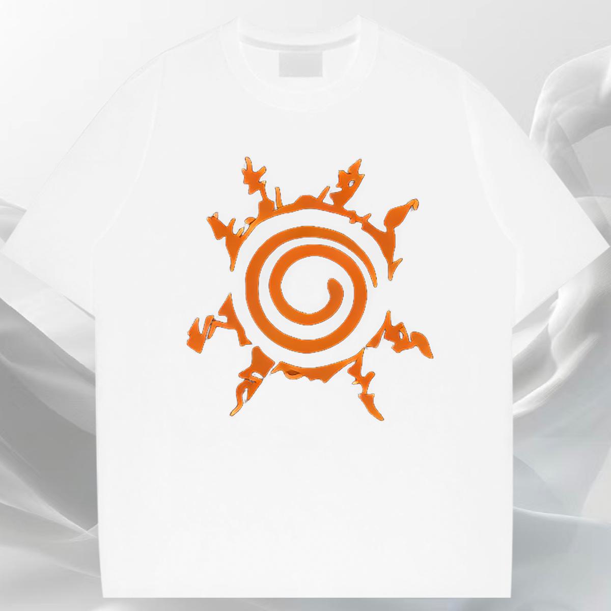 Round Neck Short Sleeve Women T Shirts Fashion New High Street Hip Hop Couples T Shirts DIY Anime Printed Comfortable Top Tees