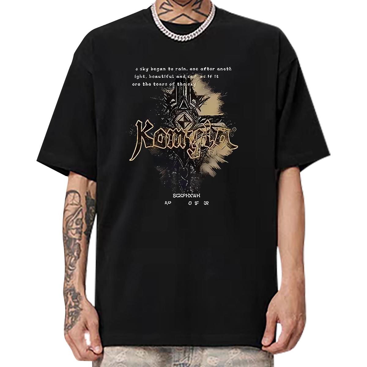 Fashion Designer Men T Shirts Customized Mens Tshirts Casual Daily Wear O-Neck Short Sleeve Cotton Cool Design Clothes