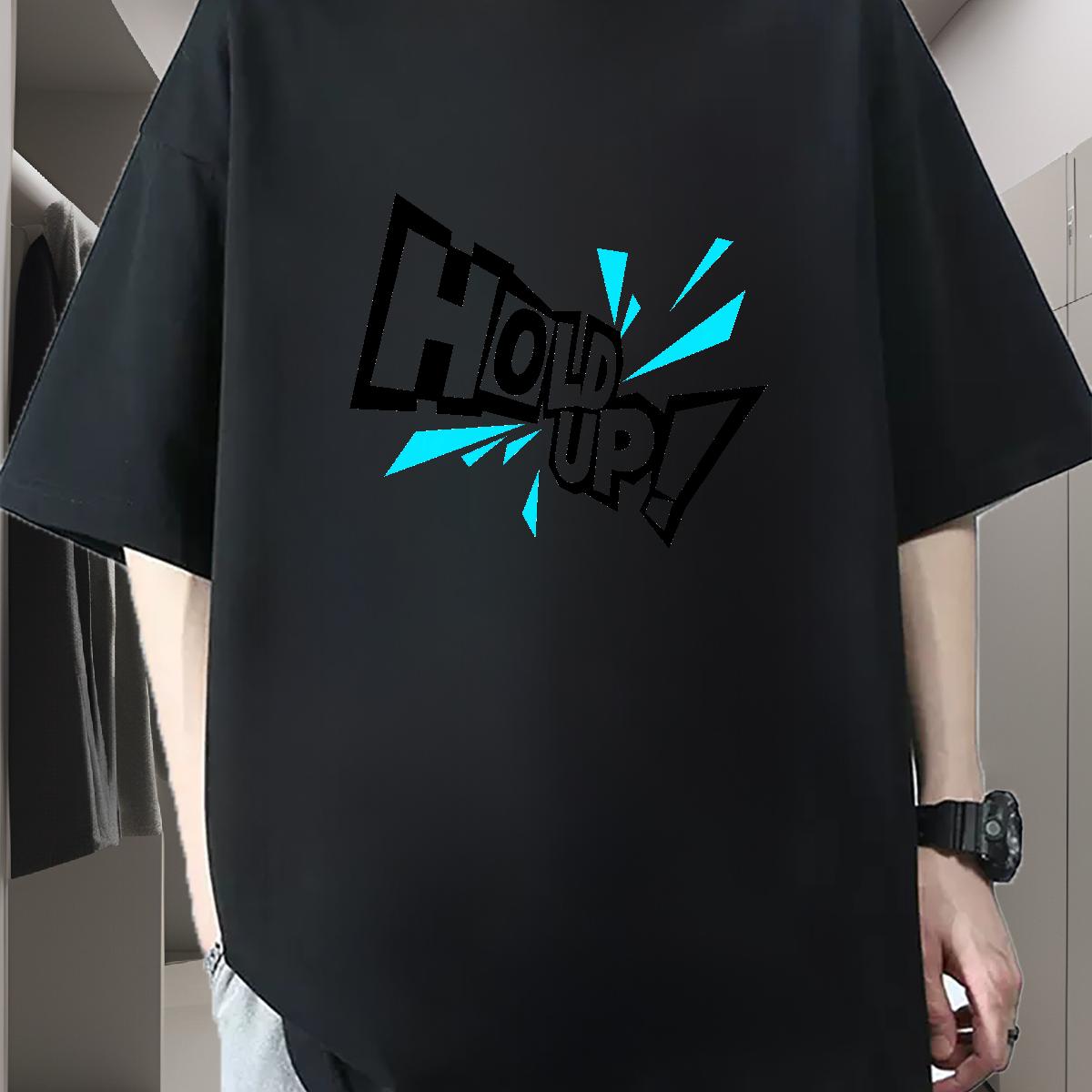 Loose Men Clothes T-Shirt 180g Cotton Street wear Hip Hop Man T Shirts Custom Cartoon 2024 Summer Tees Shirts