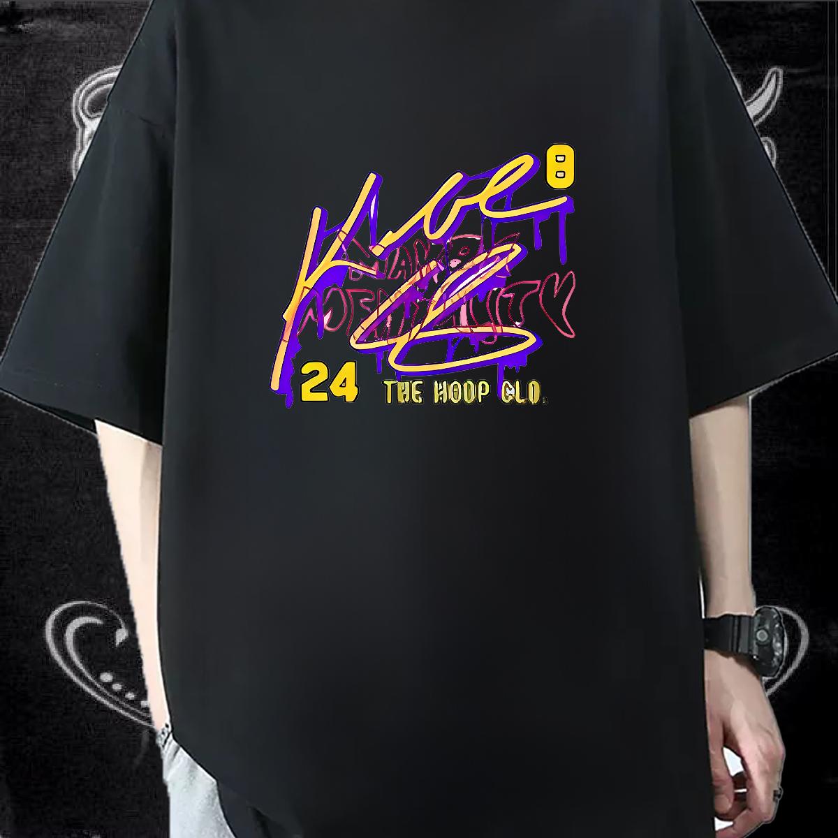 Fashion T-Shirts for Men Anime Print Men Clothes T-Shirt Casual Beach Cotton Breathable Soft Cool Design Tops Tees