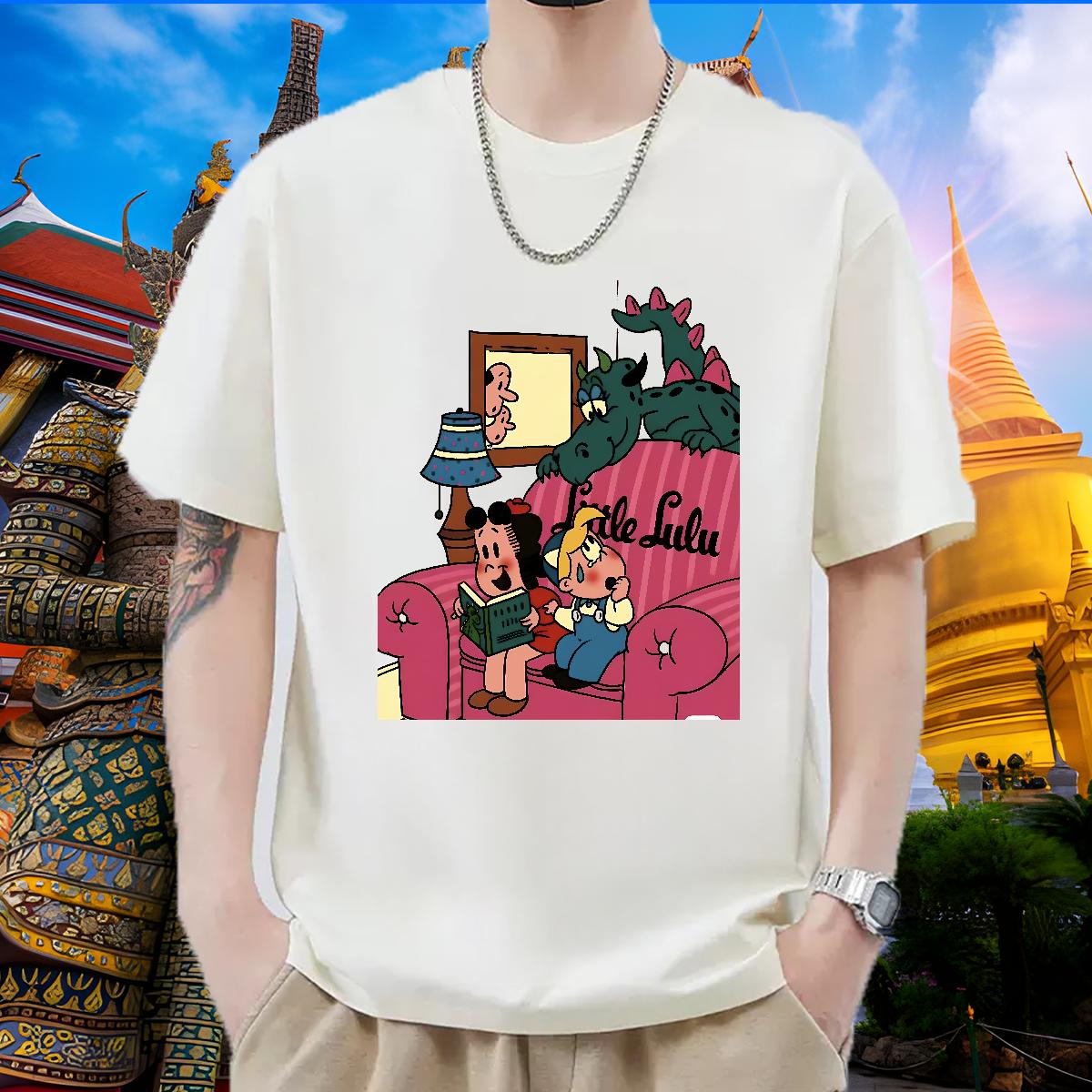 DIY T-Shirts for Men Graphic Tshirts Daily Outfit 180g Cotton Brand Tees Shirts