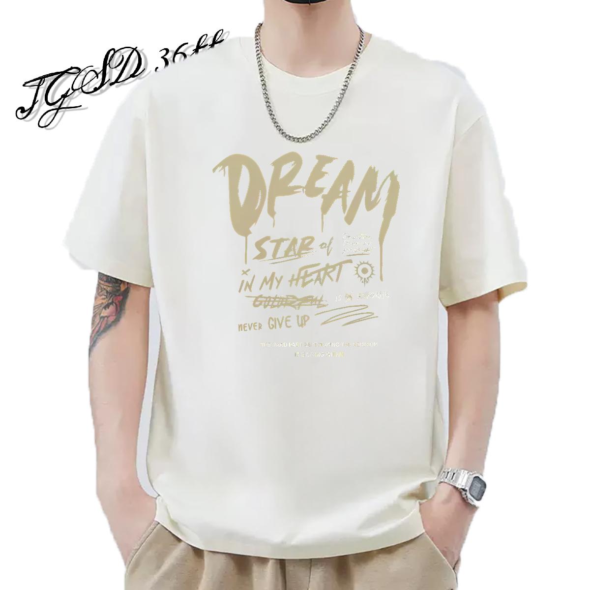 2024 Man T Shirts Plus Size Cartoon Men Clothes T-Shirt Hip Hop Short Sleeve Cotton O-Neck Popular Tops Tees