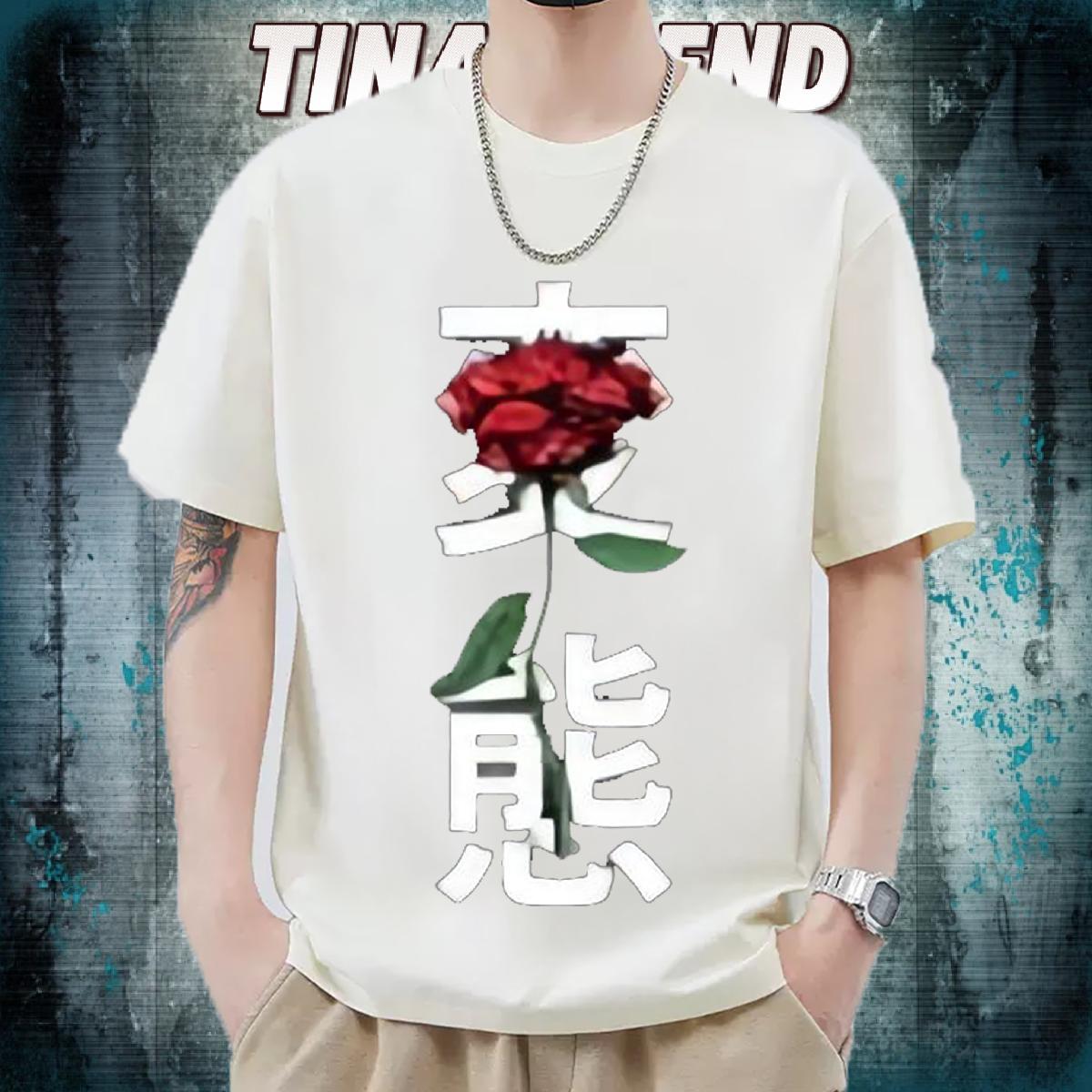 5A T Shirt For Man Summer Casual Cotton Breathable Men Clothes T-Shirt 2024 New Asian Size Tops Tees