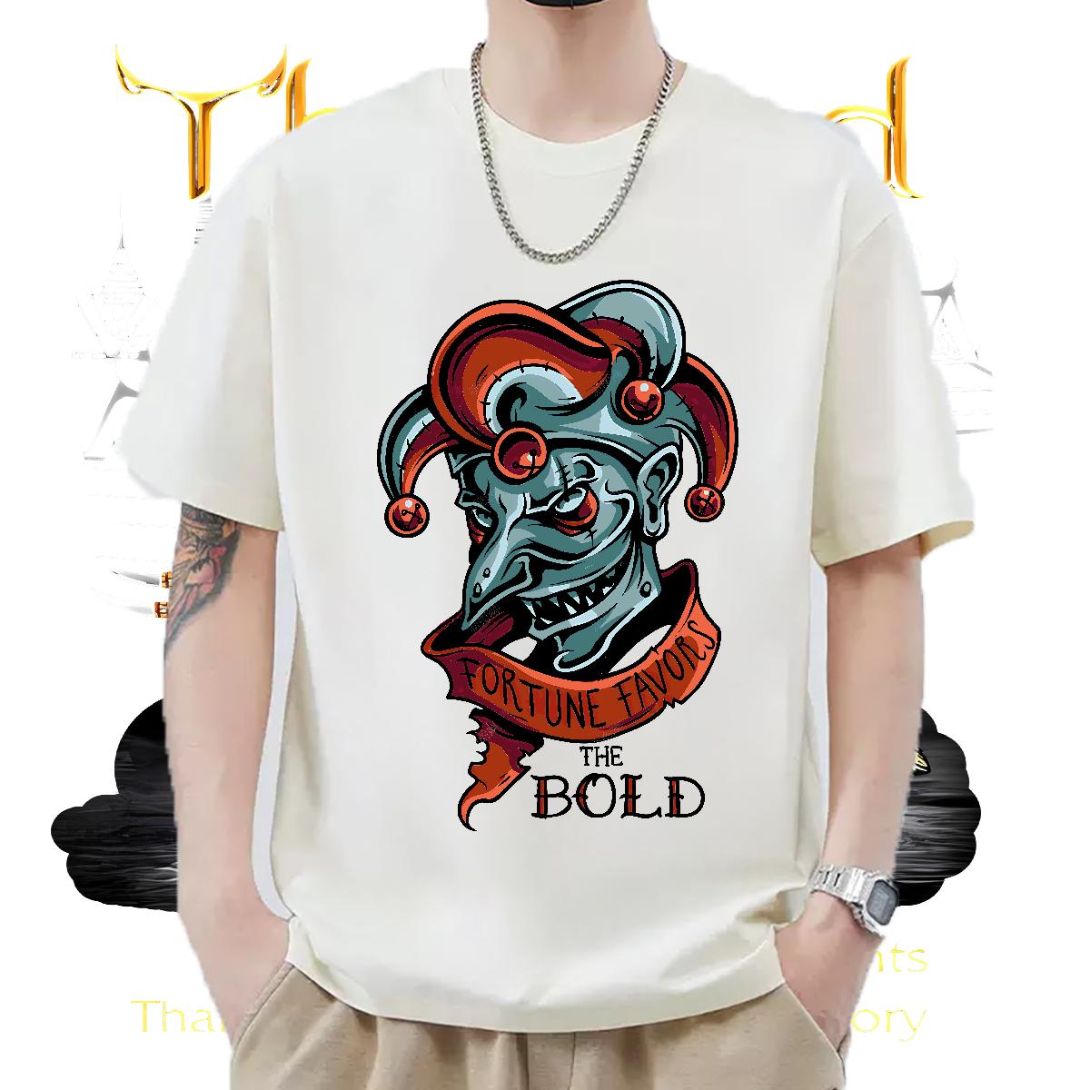 Fashion Designer T-Shirts Floral Print Men Tshirts High Street Hip Hop Cotton Breathable Short Sleeve Soft Tops