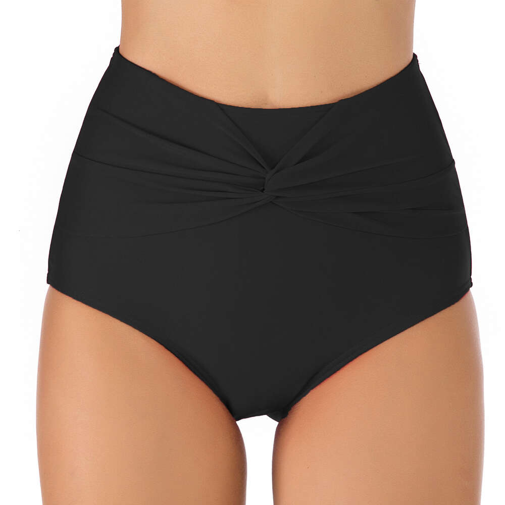Scrunch New Arrival New Product Gentle Wind French Popular Fashion New Pattern New Triangle Adult Women's Sexy Waist Twist Swimsuit Self-cultivat