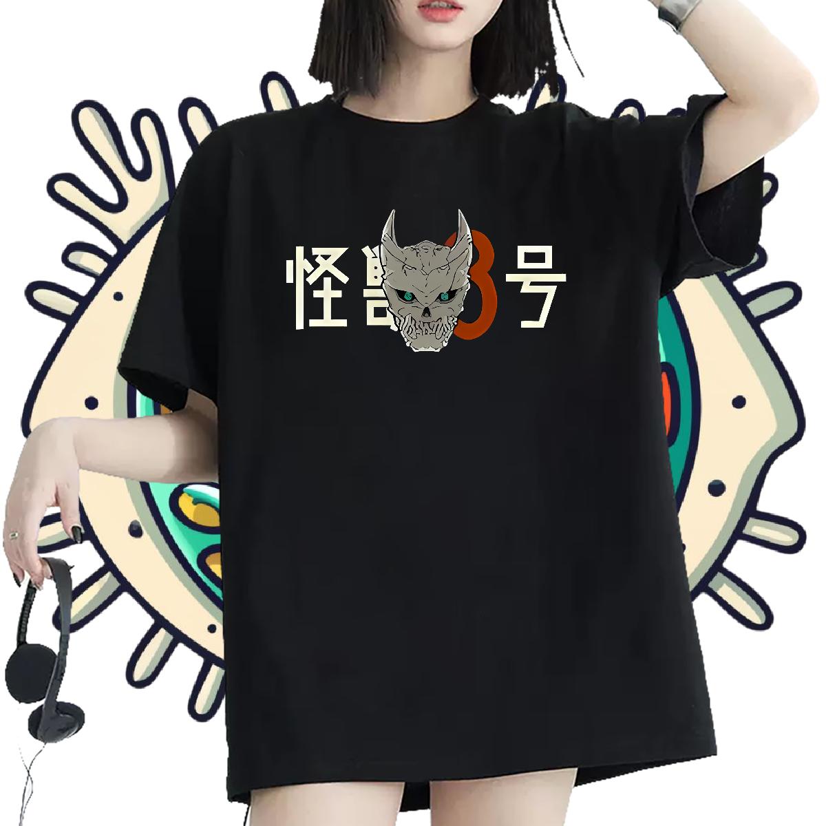 New Woman T Shirts Crew Neck Cotton Hip Hop Couples T Shirts Plus Size Cartoon Soft Wear