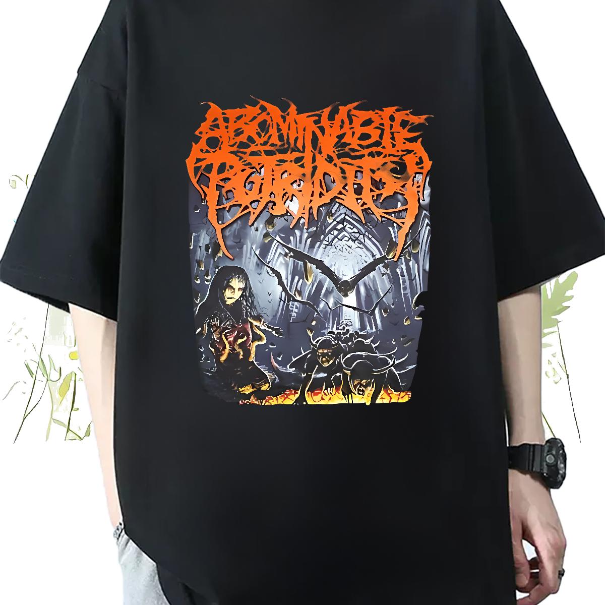 Cool Design Man T Shirts Hip Hop Street Round Neck Short Sleeve Tshirt for Man Woman Factory Direct Plus Size Cartoon Tees