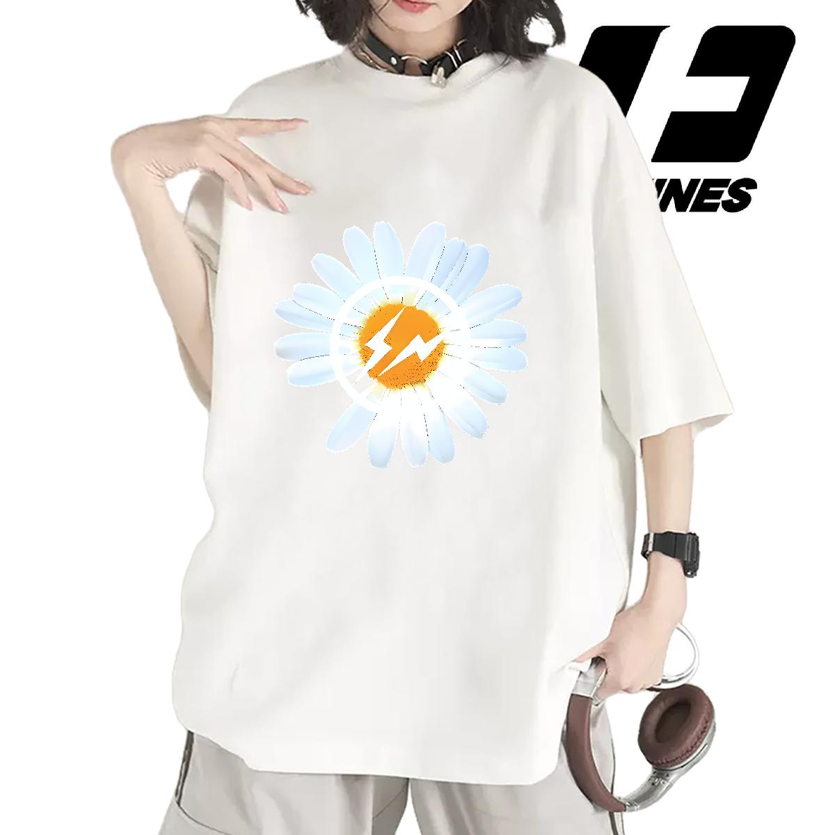 2024 Casual Womens T Shirts Cotton O Neck Short Sleeves Daily Wear Woman Tshirt Custom Anime Designer Tops Shirt