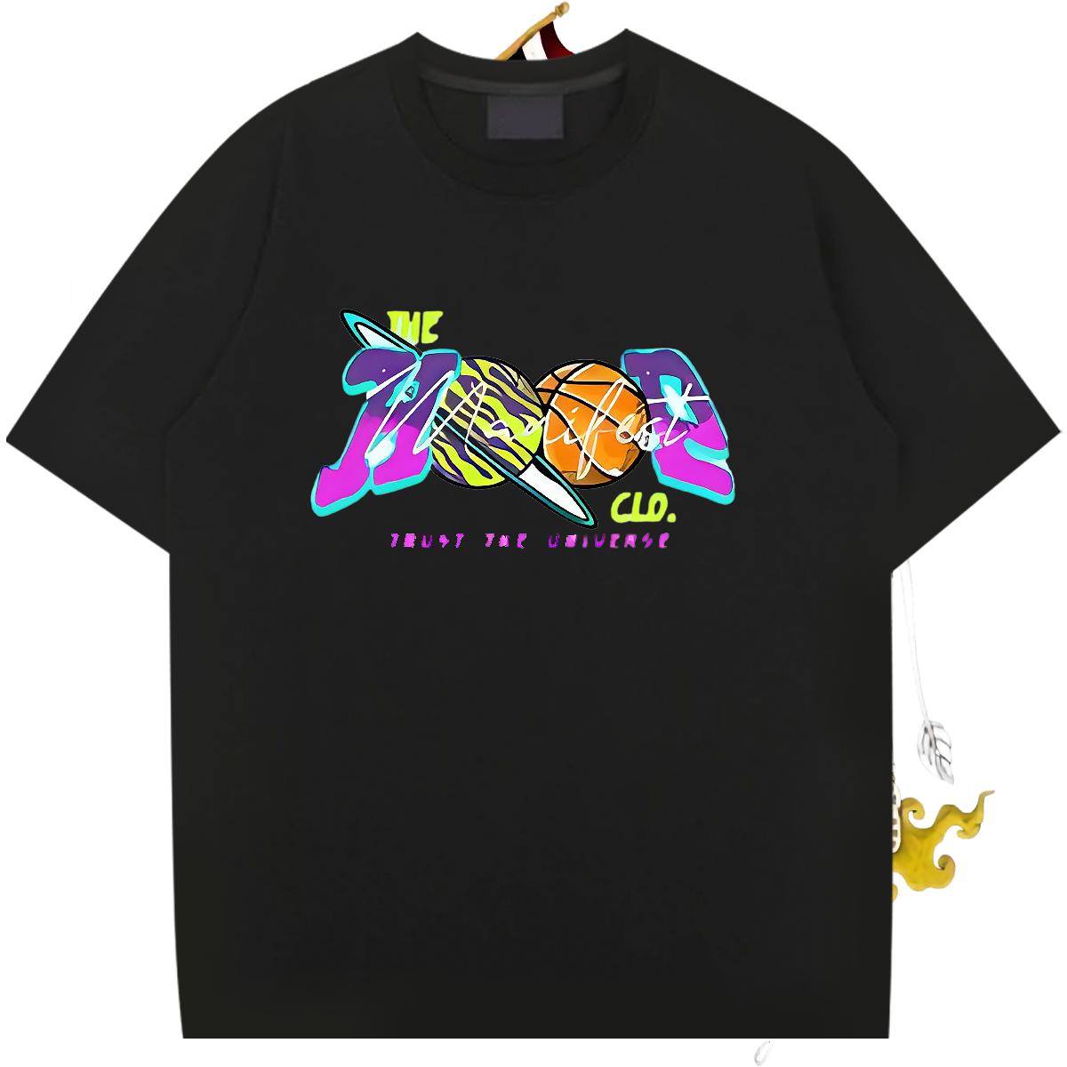 New Arrival T shirt Asian Size Tshirts Street Casual Round Neck Short Sleeve 5A Tees