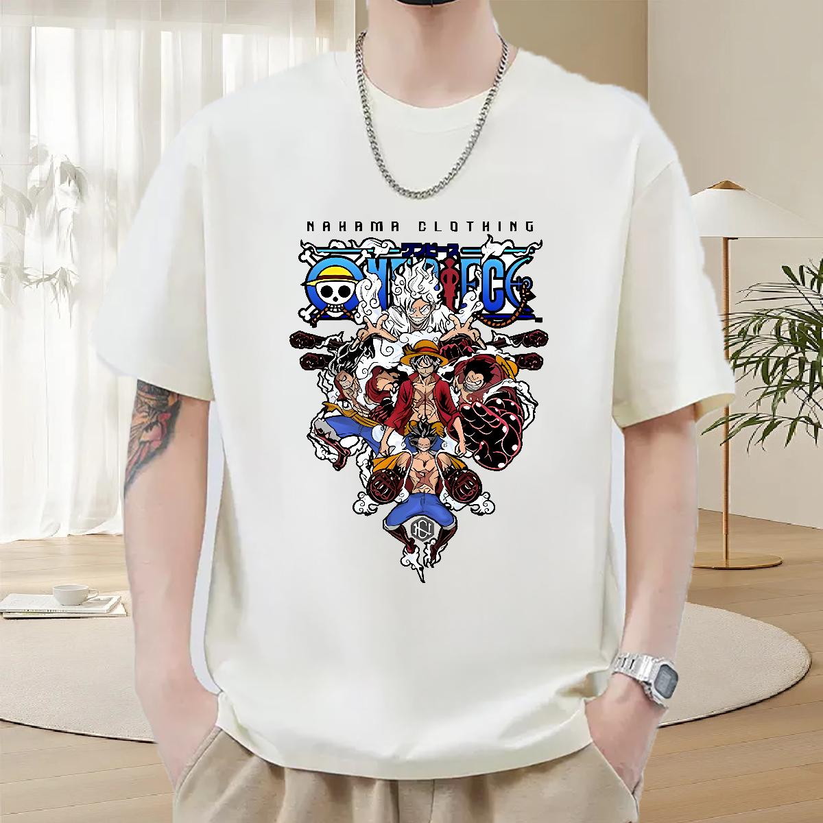 High Quality T shirt Casual Daily Wear Short Sleeve Cotton O-Neck Couples T Shirts Designer DIY Anime Tops Shirt