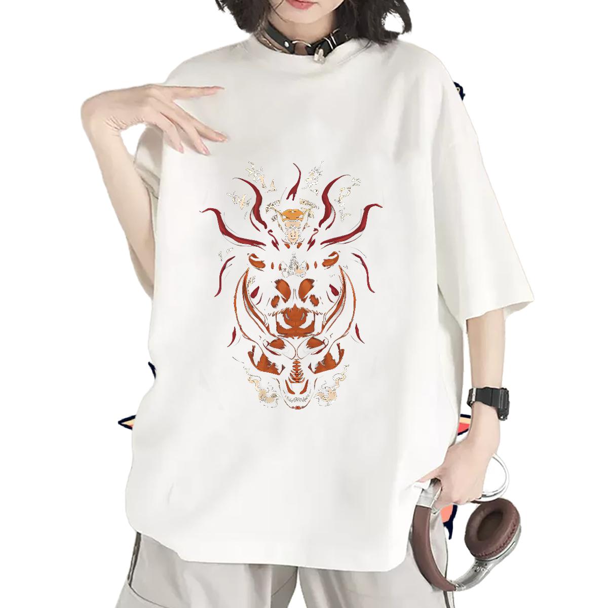 2024 T Shirt For Woman Breathable Crew Neck Cotton Daily Outfit Tshirt for Man Woman DIY Logo Comfortable Clothes