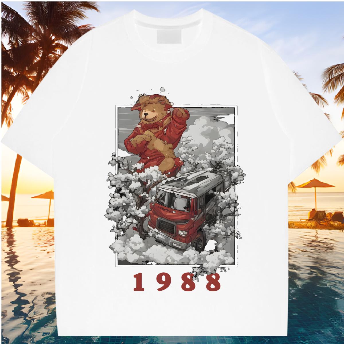 2024 Summer Man T Shirts Custom Printed Mens Tshirts Summer Casual Breathable Short Sleeve Soft Clothings