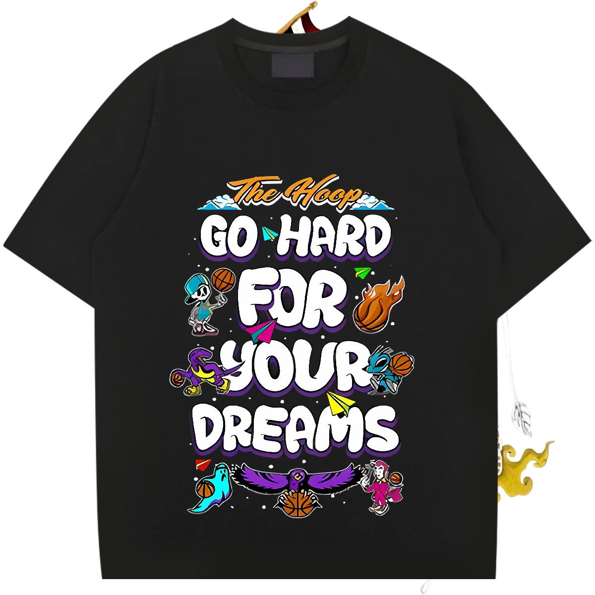 Casual New T-Shirts Oversized Tshirts Hip Hop Breathable Short Sleeve Designer Clothes