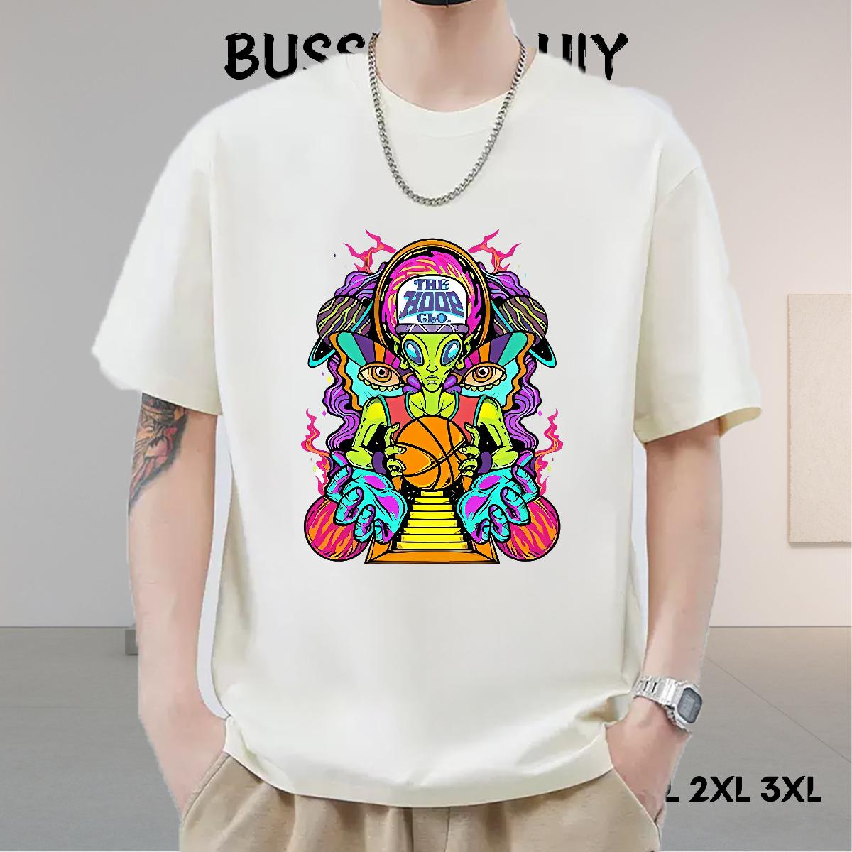 Cool Couples T Shirts Breathable Short Sleeve Summer Casual T-Shirts Custom Print Oversized Classic Top Tees