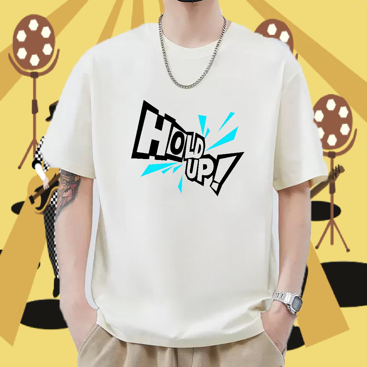 Brand Mens T Shirts Custom Anime Anime Printing Street Tshirt for Man Woman 180g Cotton Designer