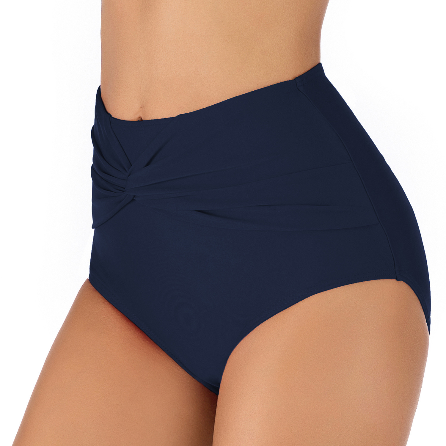 Scrunch New Arrival New Product Gentle Wind French Popular Fashion New Pattern New Triangle Adult Women's Sexy Waist Twist Swimsuit Self-cultivat