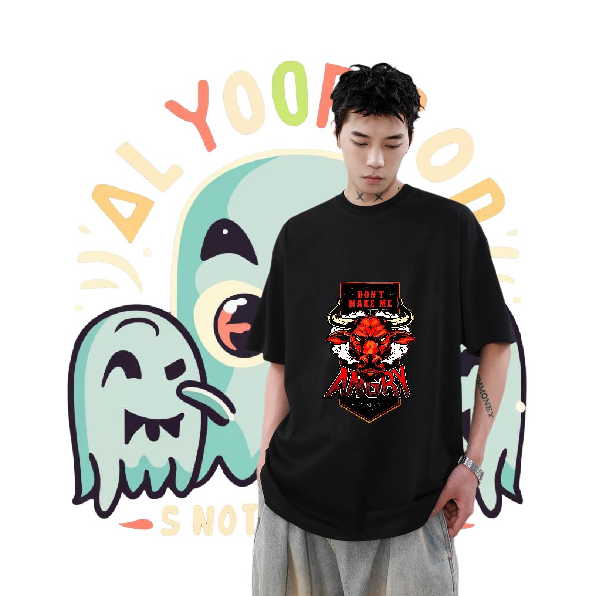 Cool Man T Shirts Casual Beach Breathable Crew Neck Tshirt for Man Woman 2024 DIY Custom Cartoon Tees Shirts