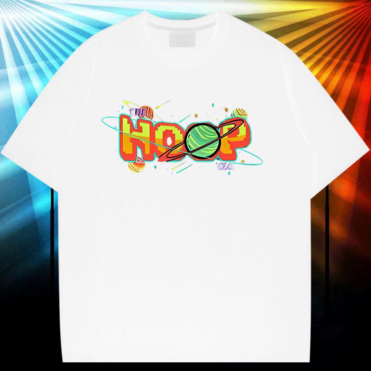 Customized T Shirt For Man Plus Size Cartoon Hip Hop Street Tshirts Cotton Breathable Soft Cool