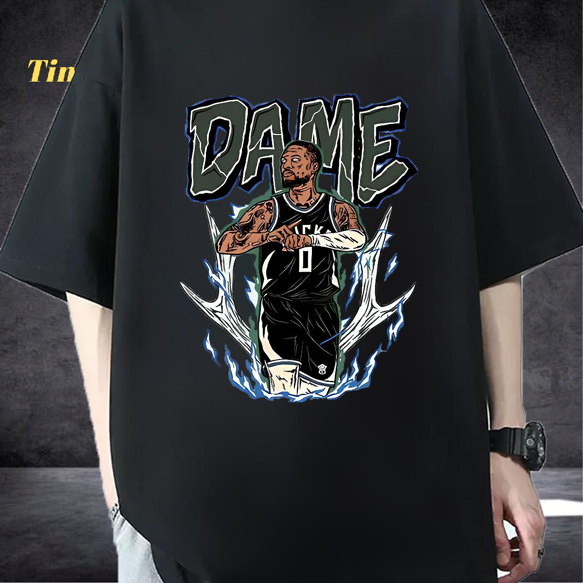 Custom Man T Shirts Custom Printed Men Clothes T-Shirt Street Casual Short sleeve Cotton Soft Loose Fit Wear