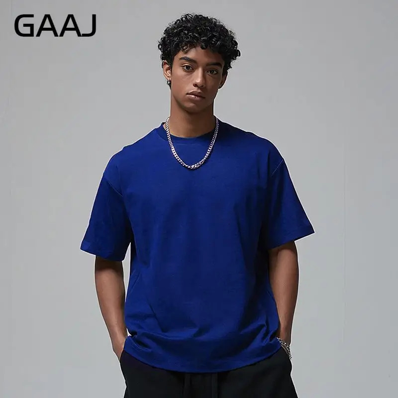100 Heavy Weight Cotton T shirt For Men WomenShort Sleeve Plain TopsSolid Oversized Tee ShirtsQuality Clothing 88oz 250gsm 240712