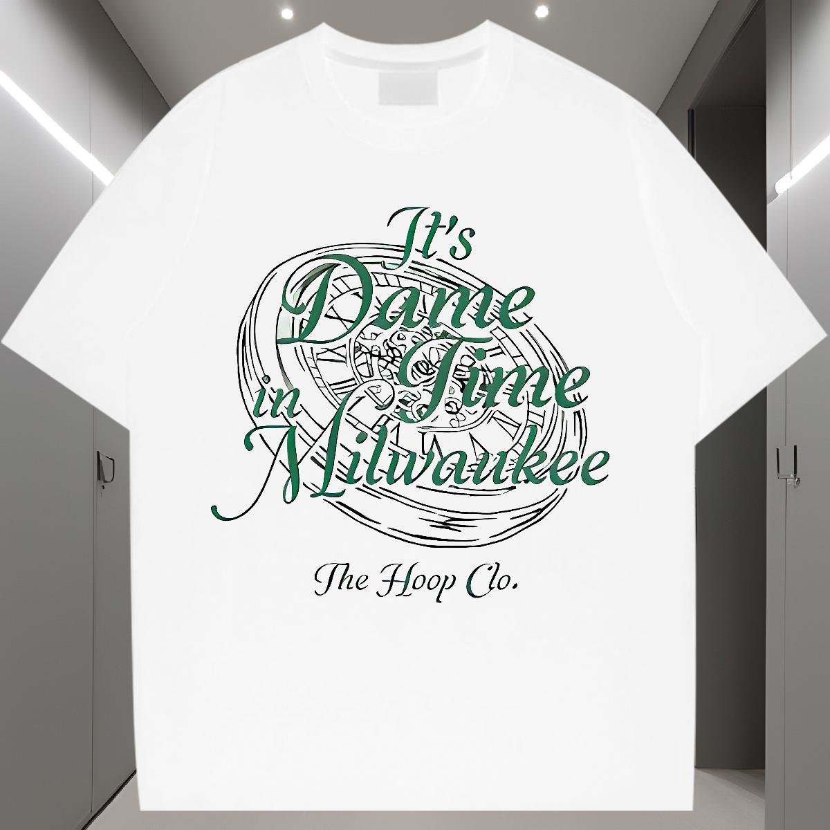 Stylist T-Shirts Cartoon Print Mens Tshirts Summer Casual Cotton Breathable Soft Loose Top Tees