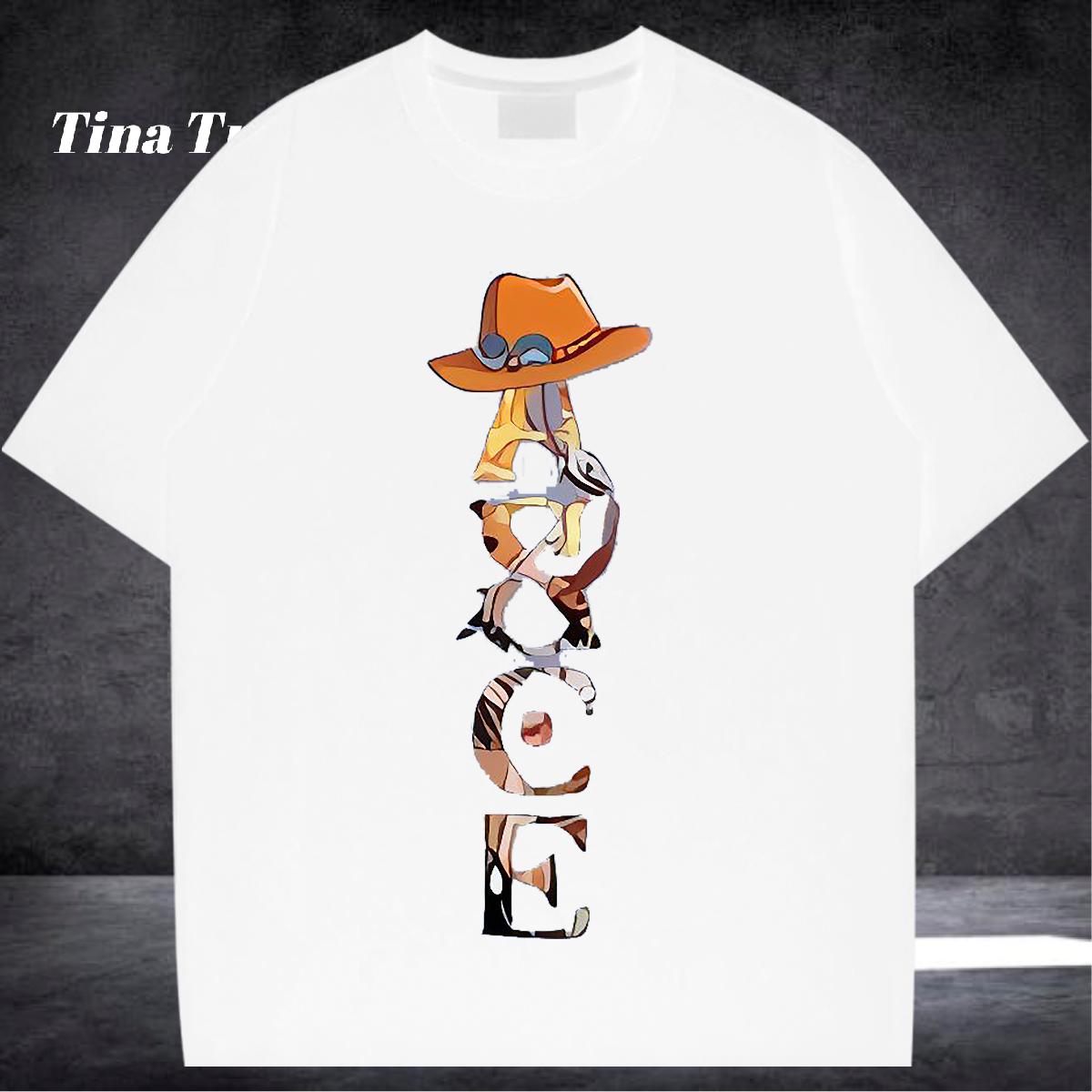 Unisex Men Tees Cotton Breathable Sport T Shirt For Man White Plus Size Designer Tshirts