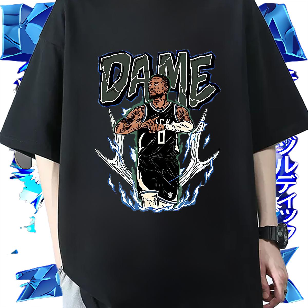 Loose Fit Mens Tshirts 180g Cotton Street wear Hip Hop Mens T Shirts Black White Brand Clothes