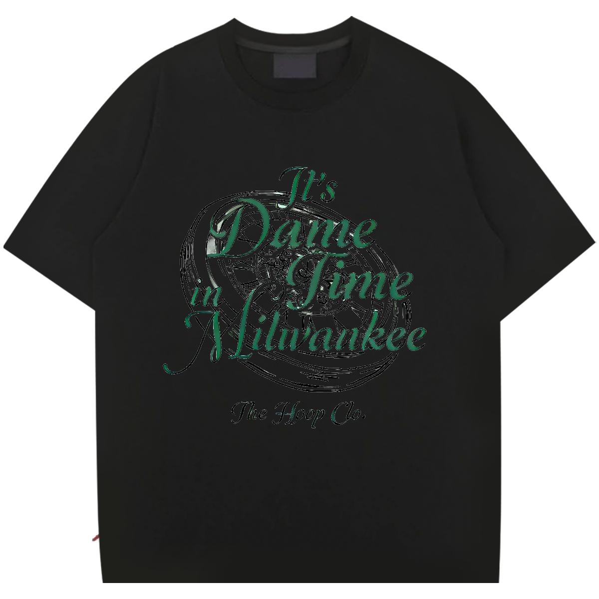 Brand T Shirts Men High Street Hip Hop Breathable Crew Neck Men Clothes T-Shirt 2024 New Black White Polos