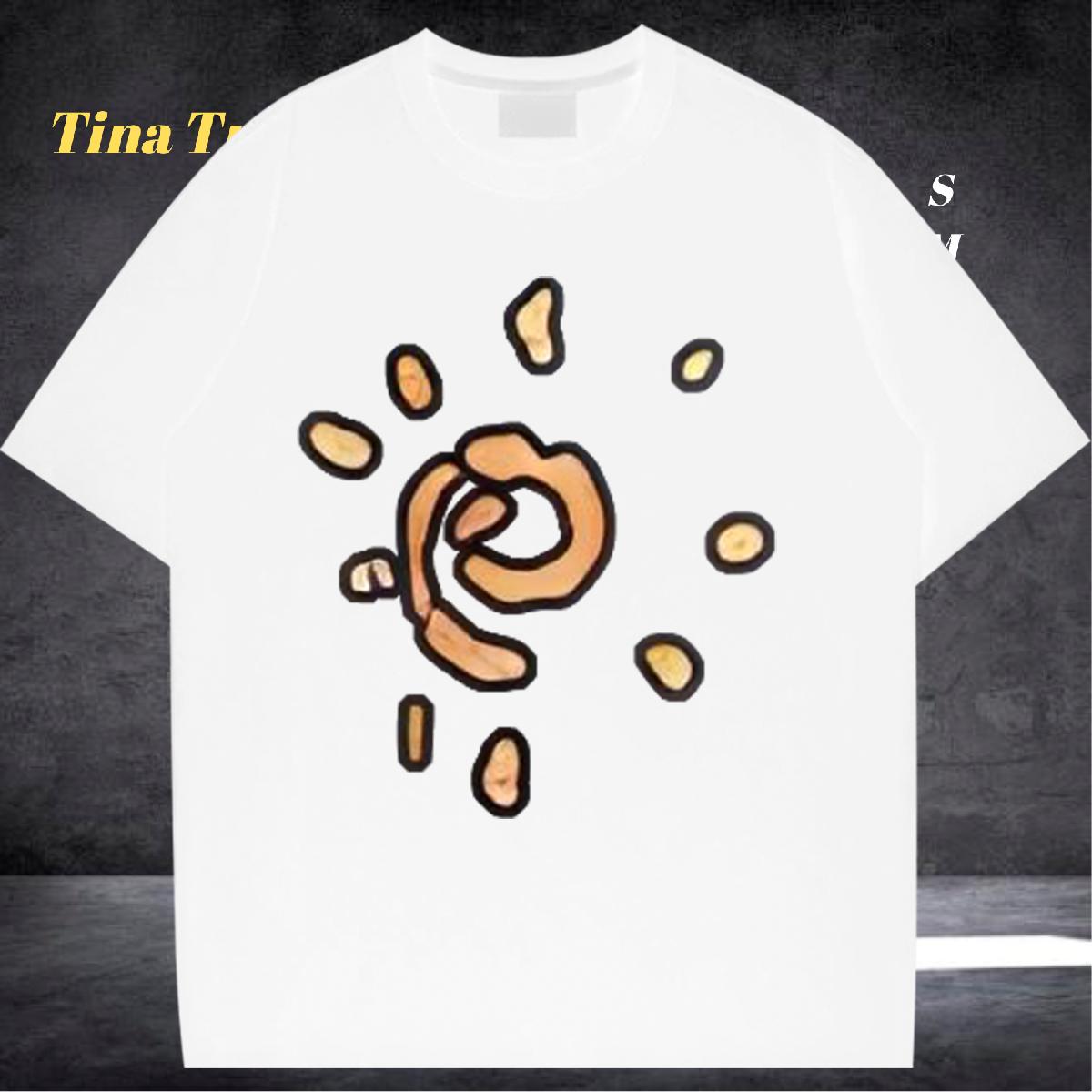 Casual New Womens T Shirts Breathable Crew Neck Cotton Plus Size Cartoon Polos Spring Summer Designer Nice Womens Tshirts
