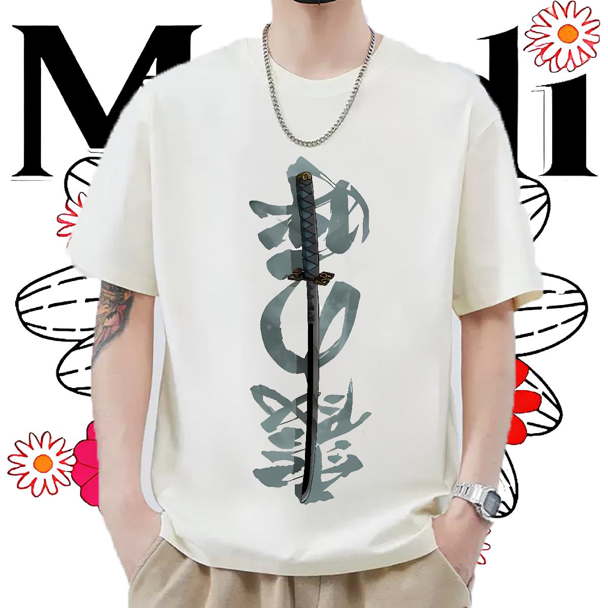 DIY Customized T-Shirts DIY Anime Sports Casual Tshirt for Man Woman Cotton Breathable Wholesale