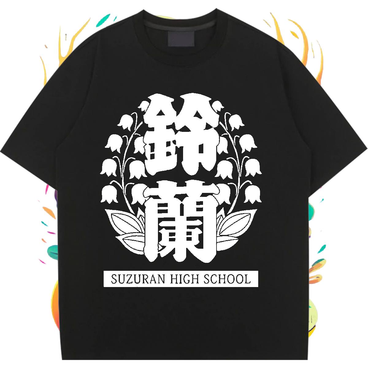 Loose fit T Shirt For Woman Round Neck Short Sleeve Wear Daily Wear 2024 Tshirt for Man Woman Custom Cartoon