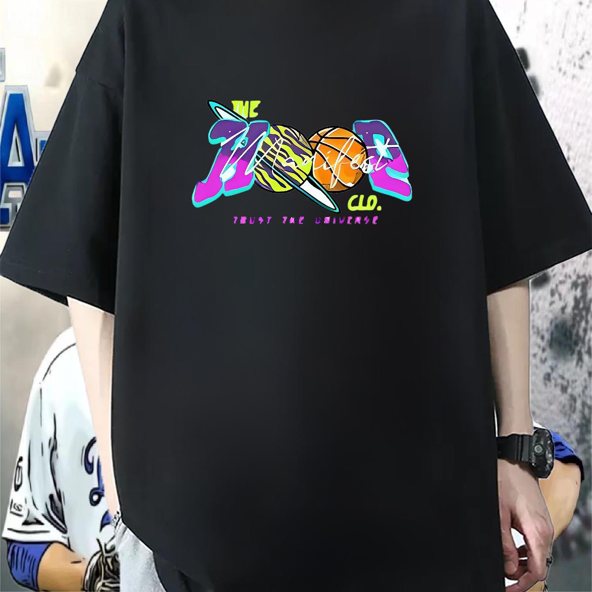 Loose Mens T Shirts Daily Outfit O-Neck Short Sleeve Cotton Men Tees Fashion Casual Oversized S-3XL Top Tees