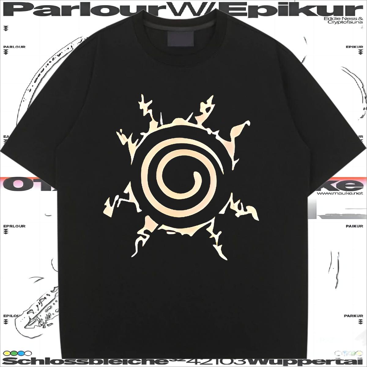 Breathable Crew Neck T-Shirts Custom Street Couples T Shirts Plus Size Cartoon 5A Tshirts