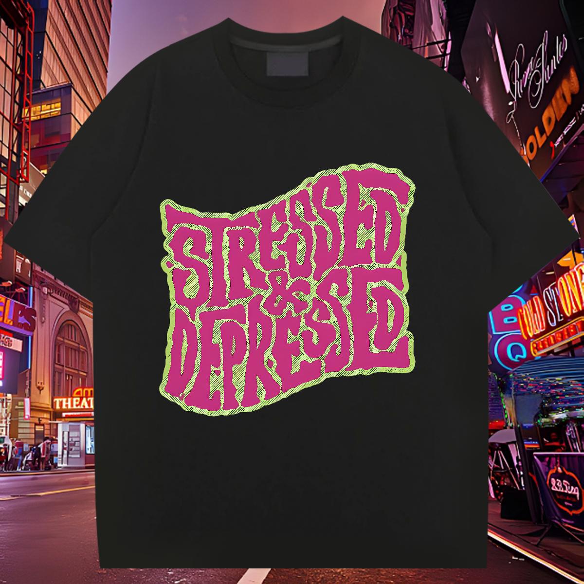 Custom T Shirt For Man Floral Print Daily Outfit Men Tshirts Cotton O Neck Short Sleeves 5A