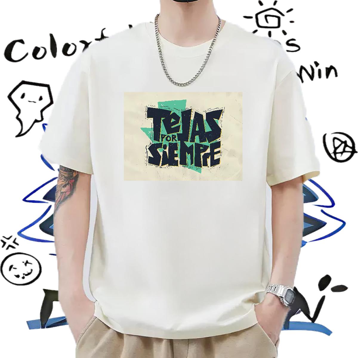 Loose Fit Men T Shirts Sport Breathable Crew Neck Men Clothes T-Shirt Classic Casual Asian Size Tees Shirts