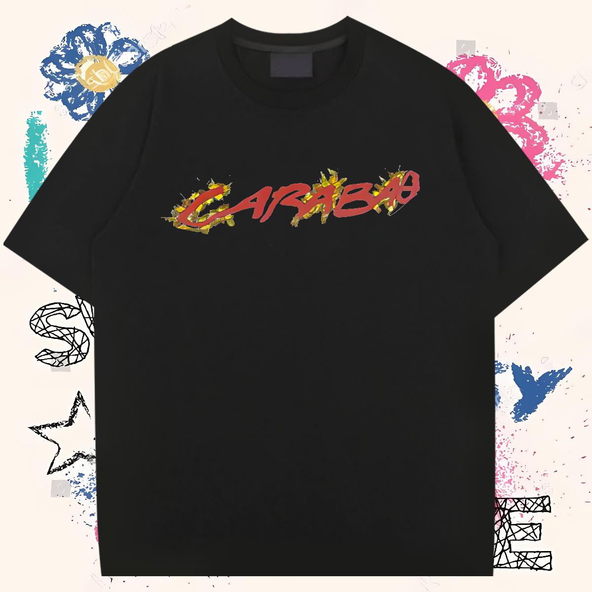 5A Men Clothes T-Shirt Crew Neck Cotton Street wear Hip Hop T Shirt For Man Floral Print Brand Tops