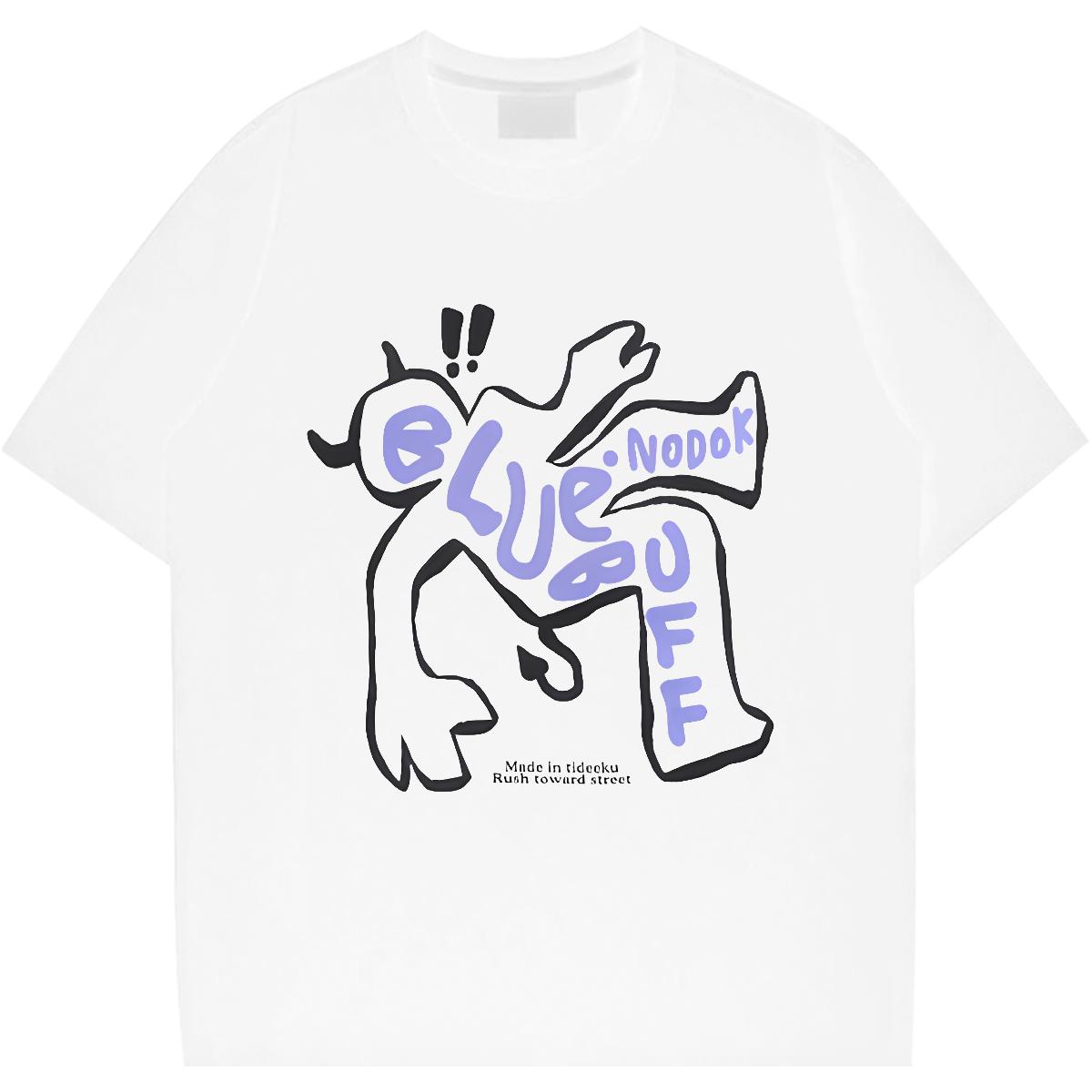 Factory Direct Man T Shirts Floral Print Casual Beach Tshirts Cotton Breathable High Quality