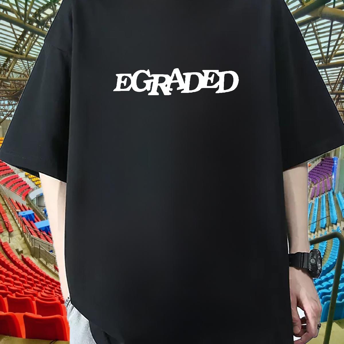 Brand Mens T Shirts Sport Short Sleeve Cotton O-Neck Men Tshirts Fashion Casual DIY Printed Tee Shirt