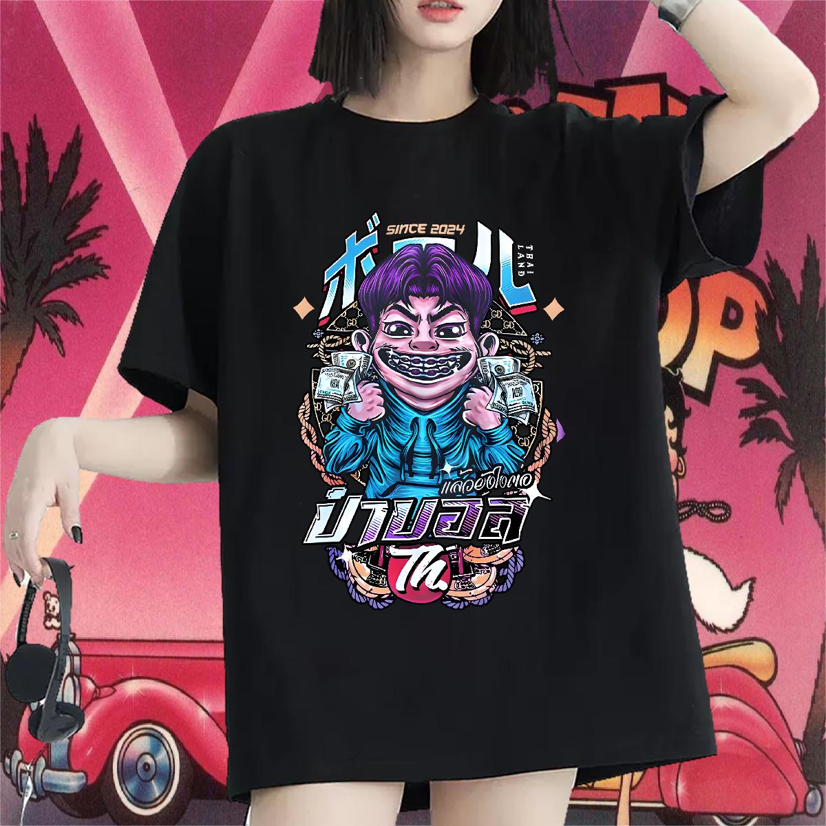 Factory Direct T-Shirts Breathable Crew Neck Cotton Customized Print Tshirts Sport Brand Lady T shirt