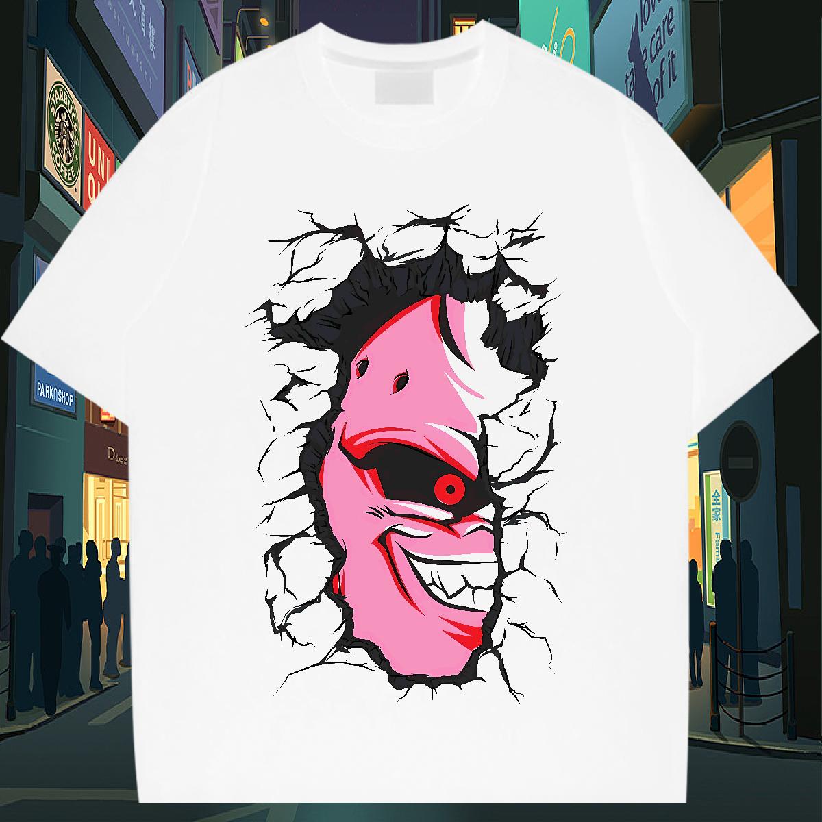 2024 Designer T-Shirts Cartoon Print Men Tops Tees Spring Summer Breathable Short Sleeve 5A Clothings