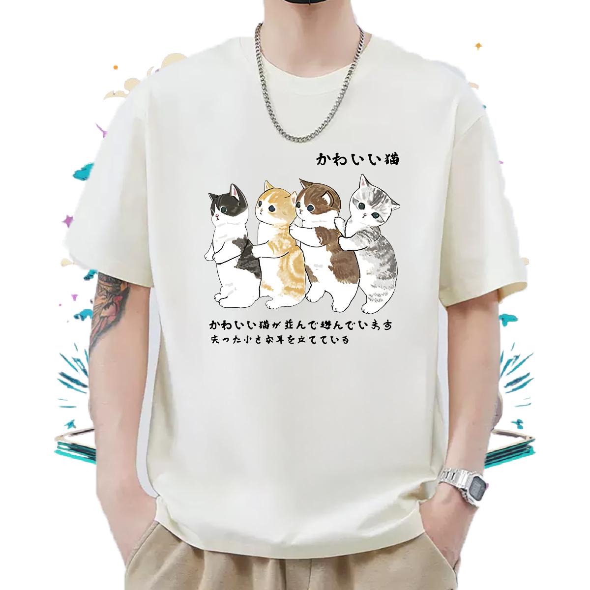 Wholesale T Shirt For Man Graphic Daily Wear Mens Tshirts Cotton Breathable Comfortable