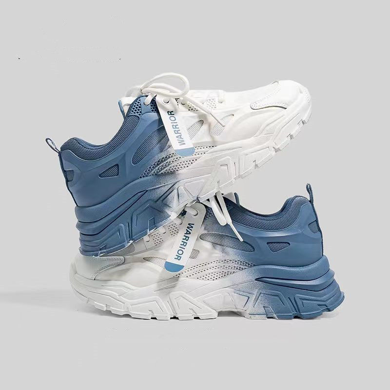 Designer In Black And White Summer New Versatile Thick Soled Casual Sports Shoes With Free Shipping