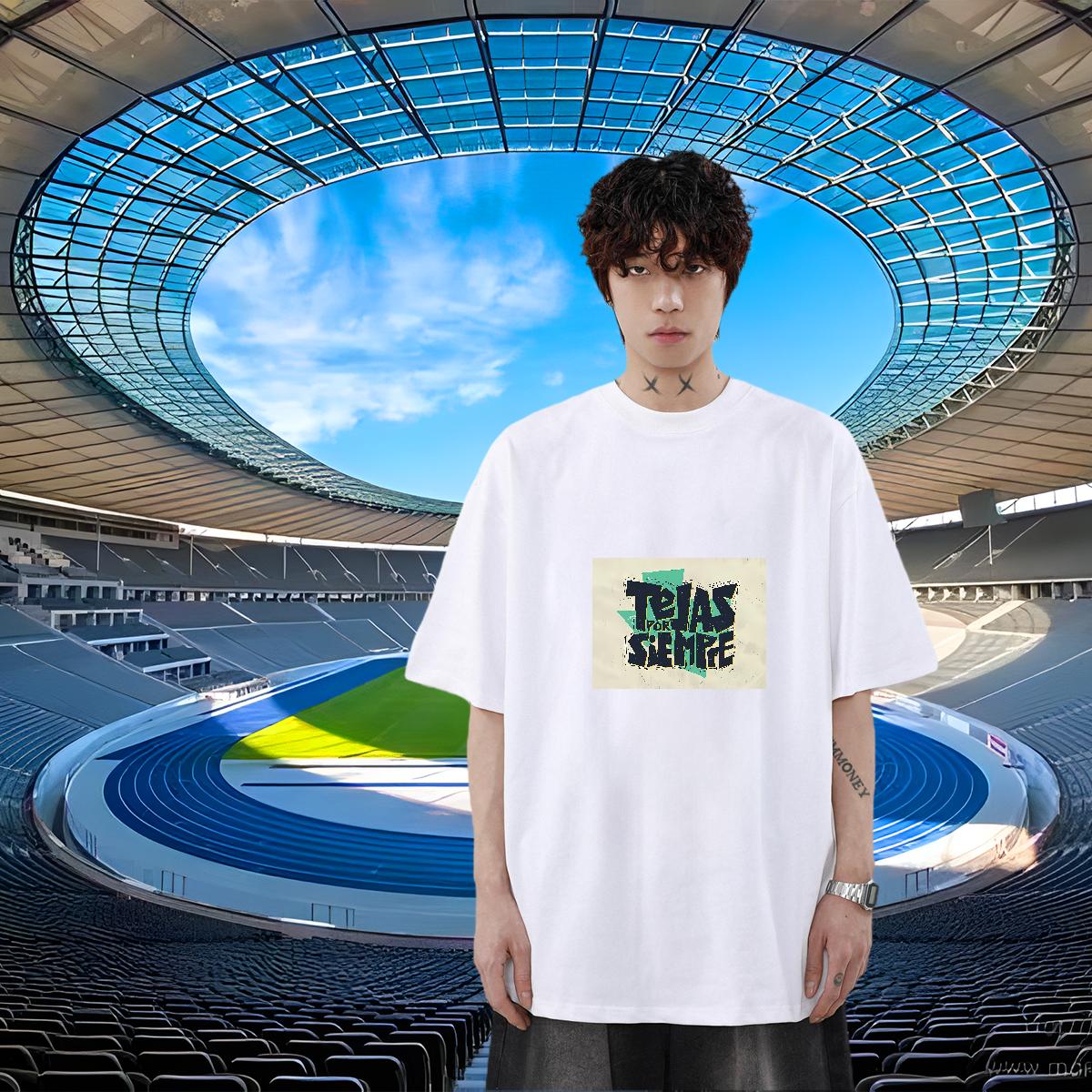 Unisex Mens Tshirts Crew Neck Cotton Home Outdoor T-Shirts Oversized S-3XL Custom Tees