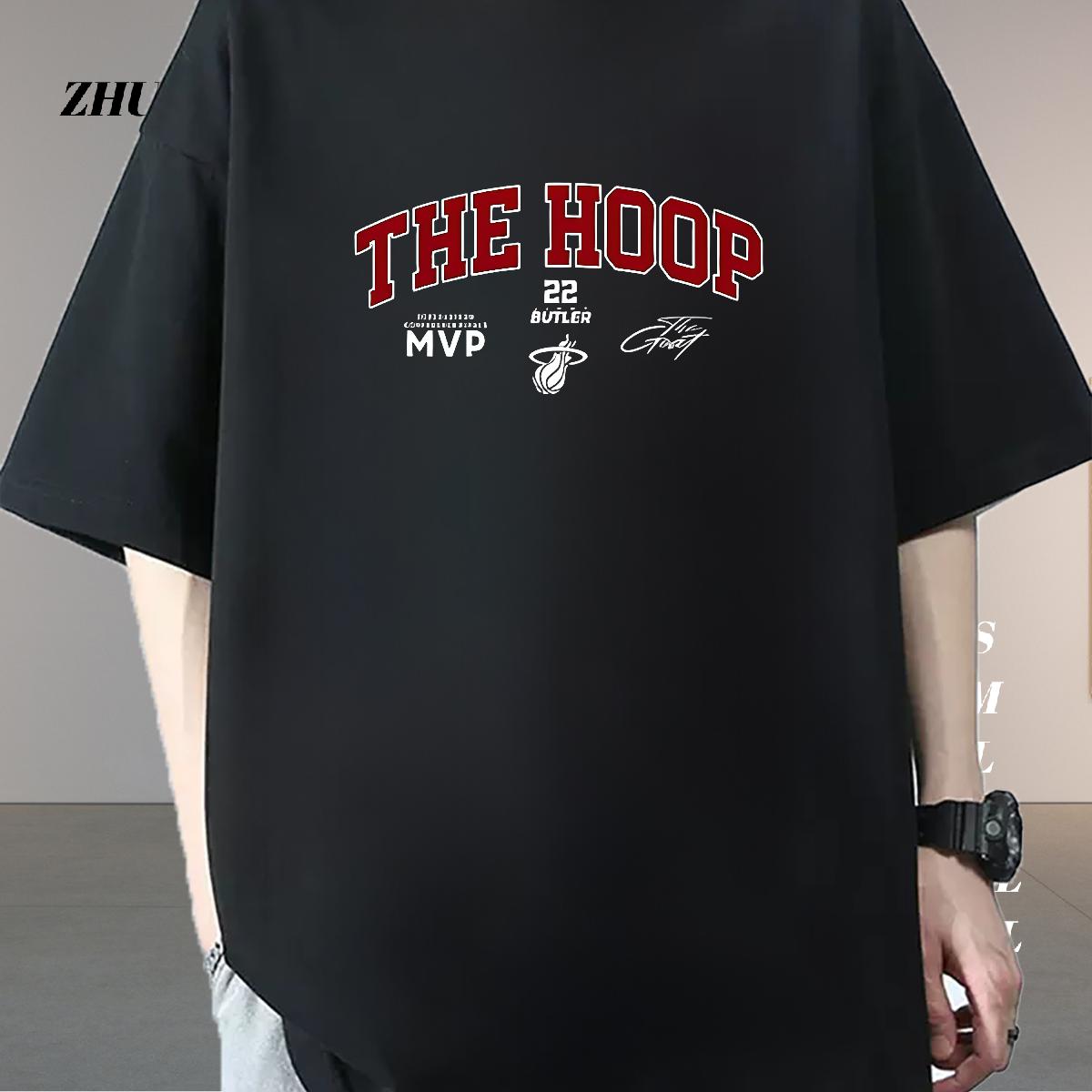 Loose Fit Mens T Shirts Street Casual Short Sleeve Cotton O-Neck Men Clothes T-Shirt Wholesale Customized Wear