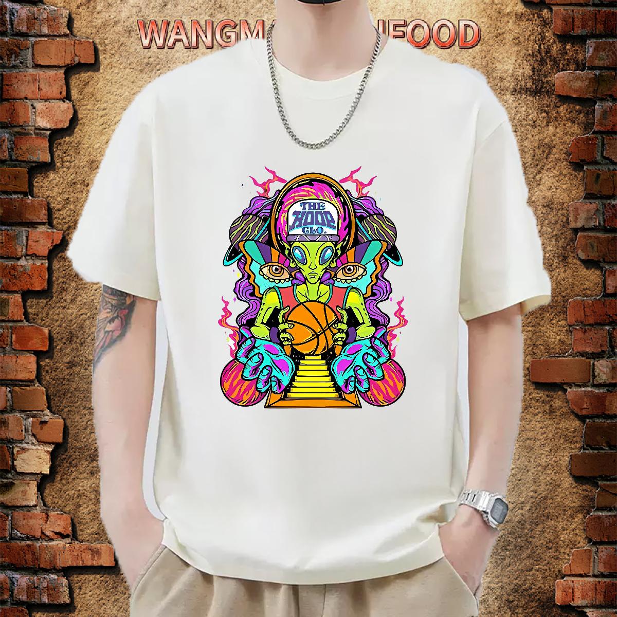 Brand T Shirt For Man Sport Breathable Short Sleeve Men Tees 2024 Designer DIY Anime Tees Shirts