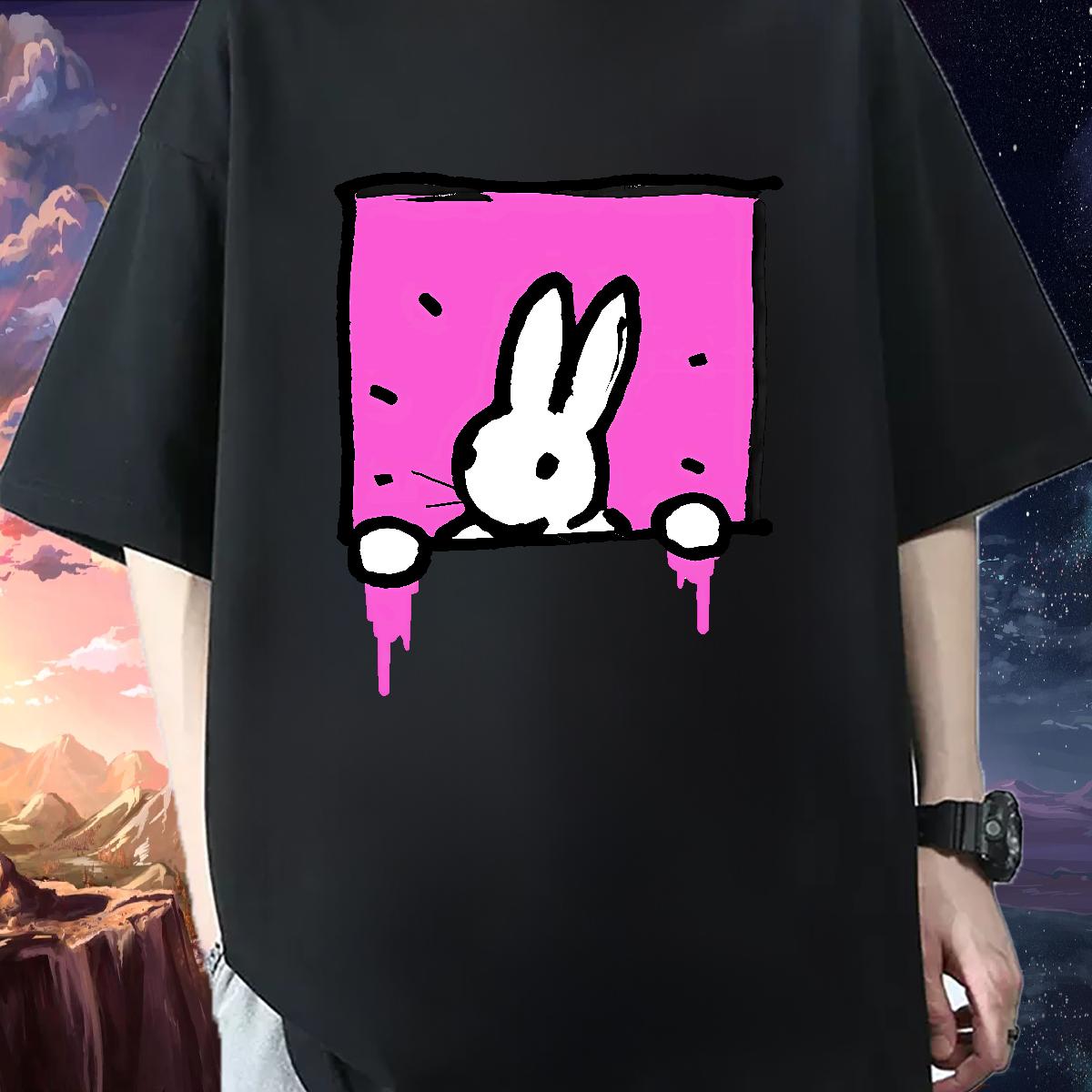 Classic Men Clothes T-Shirt Cotton Breathable Soft Spring Summer T Shirts Men Anime Print Wholesale Tops Shirt