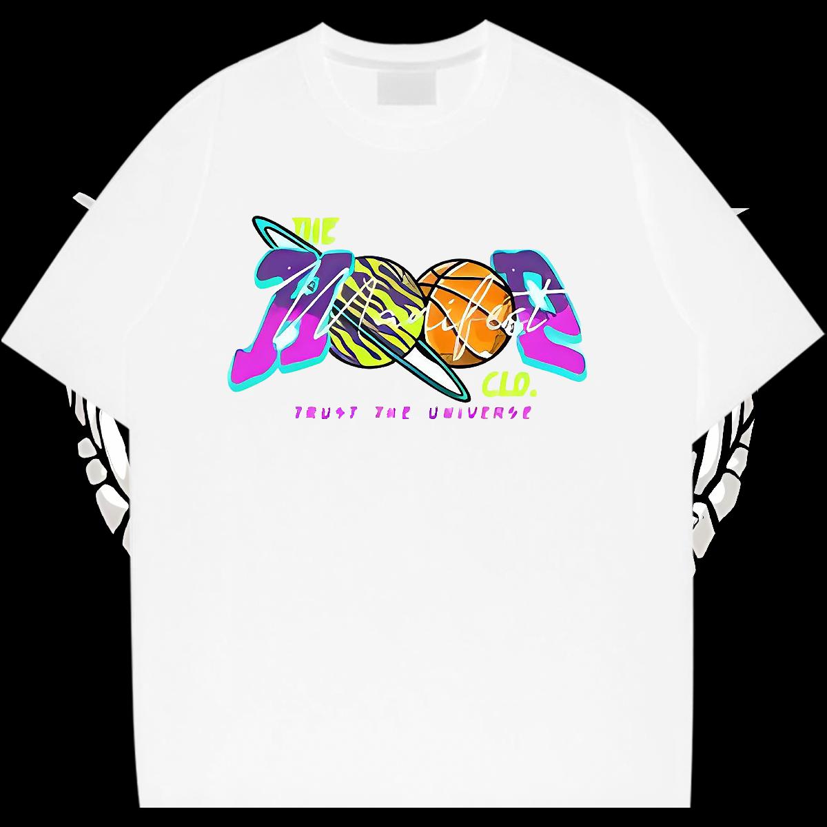 Stylist T shirt DIY Logo Street Wear Men Tees Cotton Breathable Short Sleeve Classic