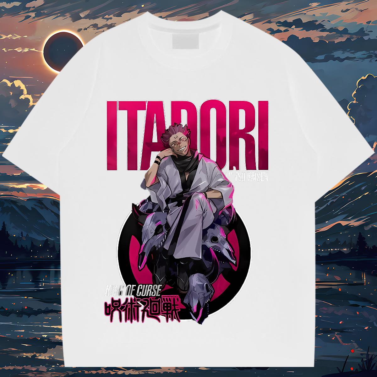 2024 New T-Shirts Custom Anime Outdoor Couples T Shirts Cotton Breathable Comfortable