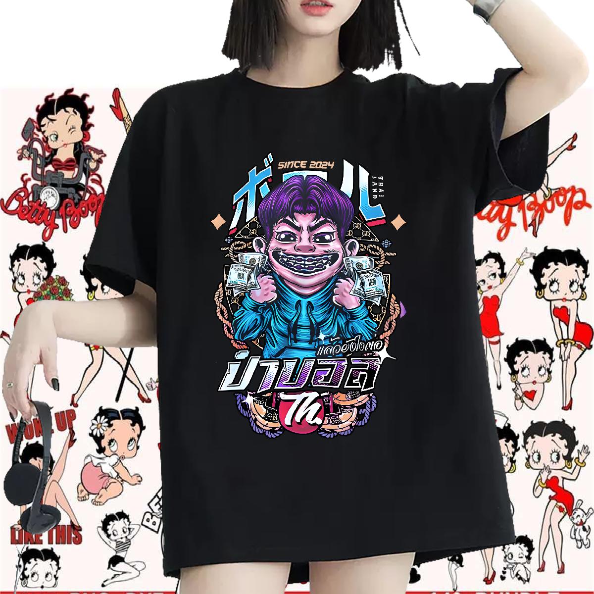 Unisex Woman T Shirts Breathable Crew Neck Tees Sports Street Wear Fashion Casual Lady T shirt Custom Print Plus Size