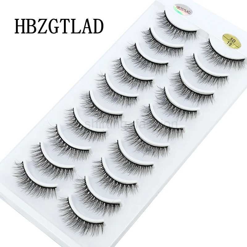 New Full 10 Pairs 3D Faux Mink False Eyelashes Natural Long Fluffy Eye Lashes Wispy Makeup Beauty Extension Short Fake EyelashesCL240713